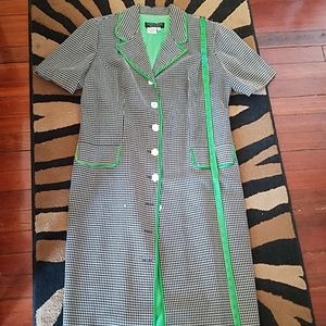 💥Closet clean 3💥Gingham & Green Dress